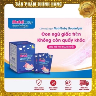 Nutri baby - Cốm Ăn Ngon Ngủ Ngon Cho Bé Hộp 16 Gói