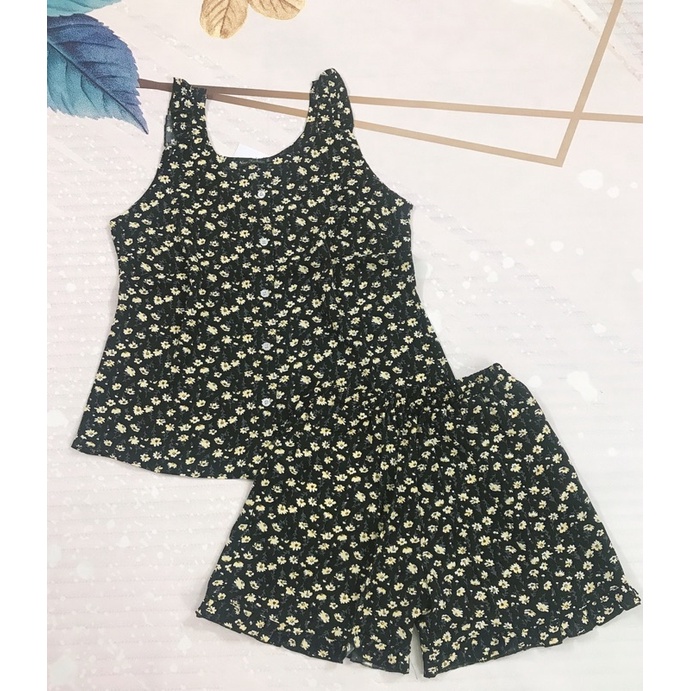 Đồ bộ đùi nữ 🍀 SIÊU XINH☘️ chất liệu vải mango cao cấp mềm, mịn, không nhăn, không bai xù. | BigBuy360 - bigbuy360.vn