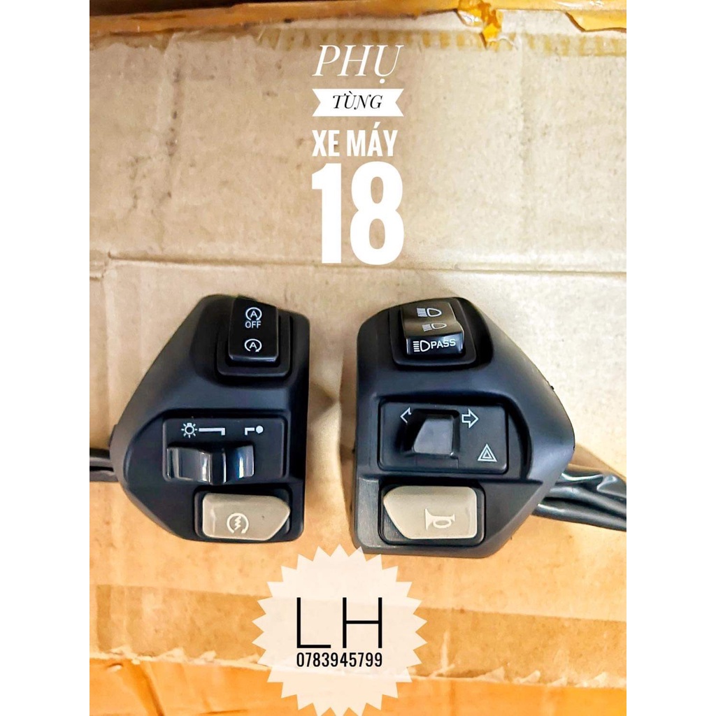 Combo cùm NVX có sẵn PASSING /ƯU TIÊN GẮN EX NHỎ /EX 135/NOUVO/LUVIAS/MIO/NVX/JANUS