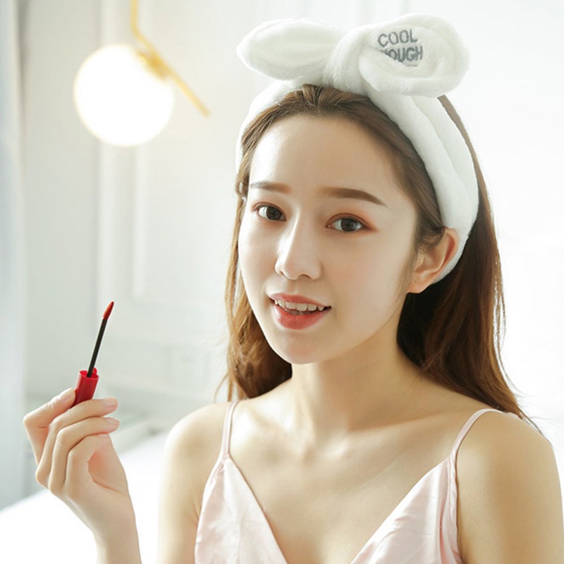 Băng Đô Cài Tóc Bản Rộng Chất Liệu Mềm Mại Co Giãn Chống Trượt Phong Cách Hàn Quốc Xinh Xắn Cho Nữ