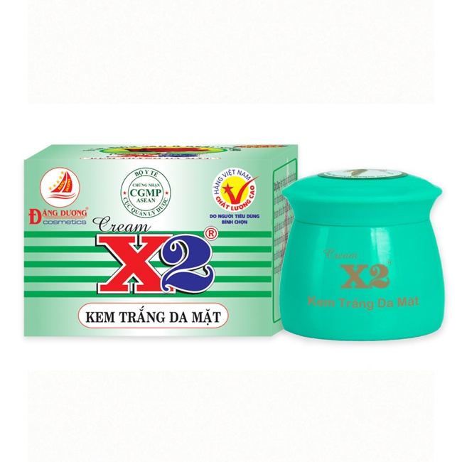 Kem trắng da mặt X2 (12g)