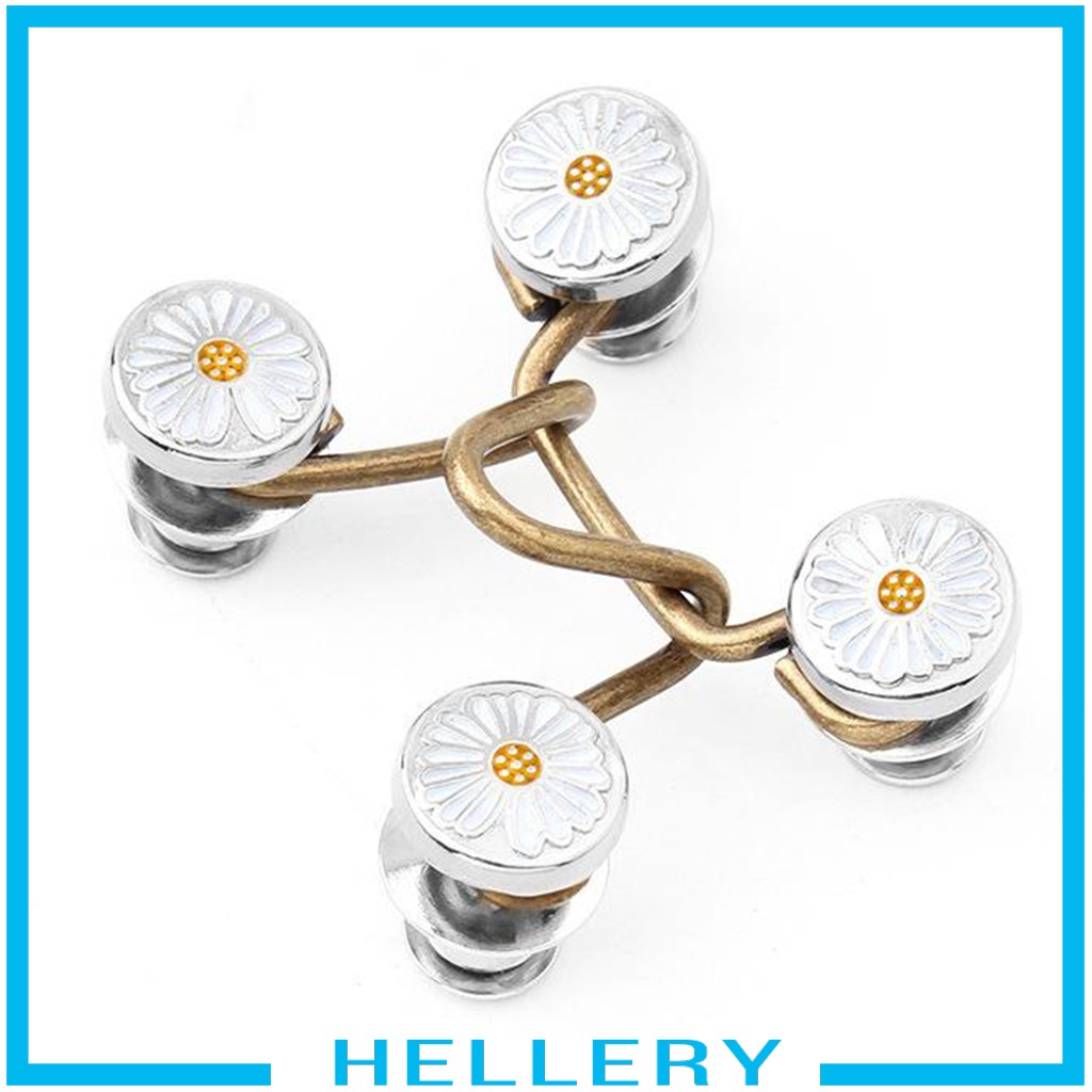 Bộ 4 Khóa Thắt Lưng Quần Jean Có Thể Điều Chỉnh