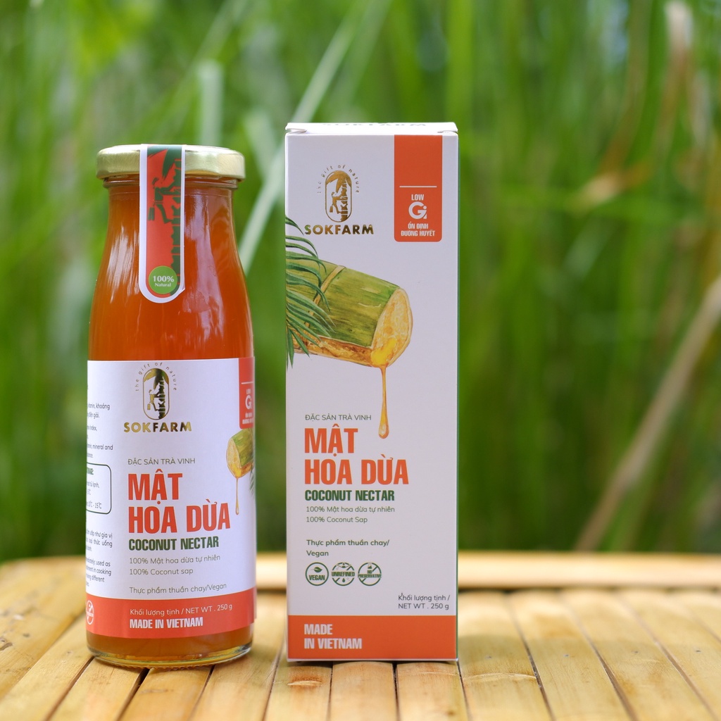 Mật Hoa Dừa Sokfarm 250g cho người tiểu đường