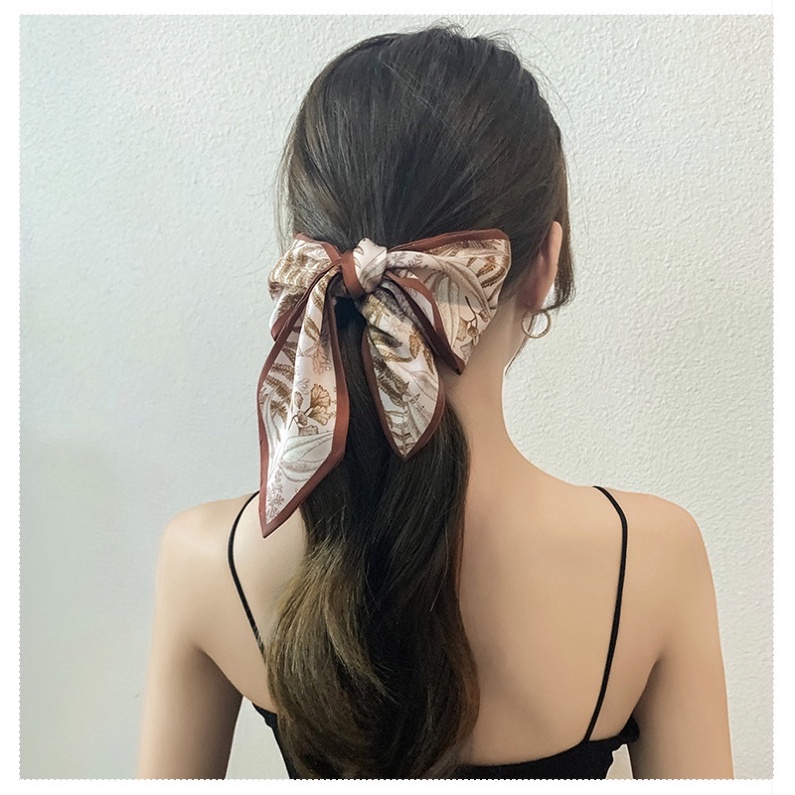 Khăn choàng cổ xinh hoạ tiết rừng nhiệt đới