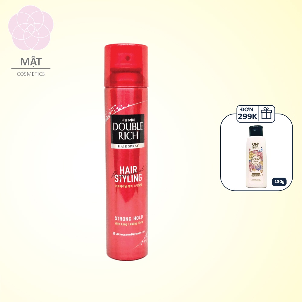 Keo xịt Double Rich tạo kiểu và giữ nếp mạnh 170ml