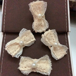 Kẹp Tóc Nơ Xinh Xắn Size 6cm