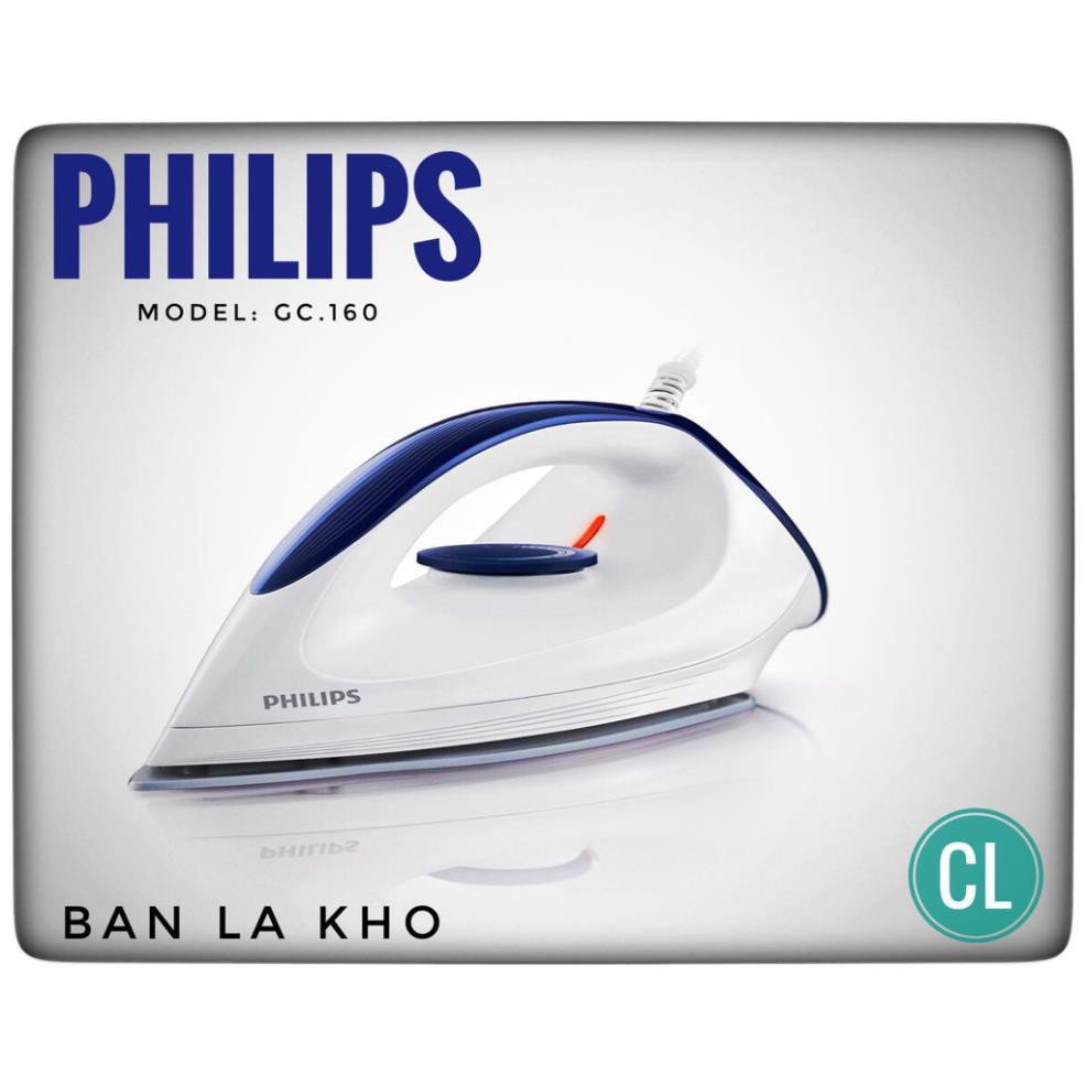 Bàn ủi khô Philips GC160- hàng nhập khẩu