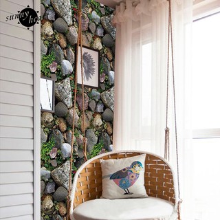Giấy Dán Tường Trang Trí Hình Đá 3d