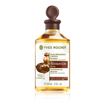 Dầu Dưỡng Phục Hồi Tóc Hư Tổn Yves Rocher Hair Repair Oil