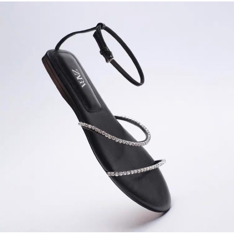 SANDAL BỆT QUAI MẢNH ZARA