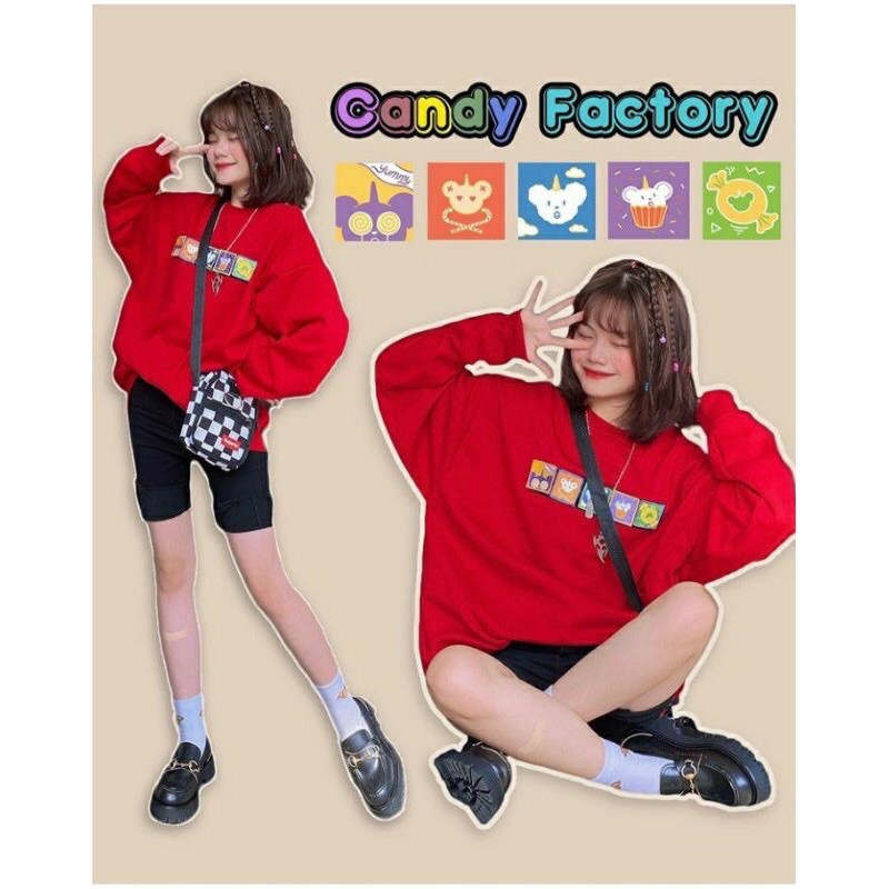 ÁO SWEATER CANDY UNCOVER