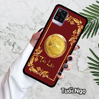 Ốp điện thoại VIVO V20 in hình 12 con giáp,phong thủy,bền đẹp – lưng kính tráng gương viền dẻo