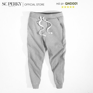 Quần Nỉ Trơn Cao Cấp - QND001 - Chất liệu nỉ bông 380g, Kiểu dáng Đơn Giản - SC Perky Outfit