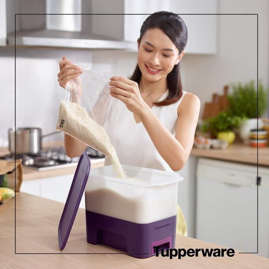 Thùng gạo Rice Smart Junior 5kg - Nhựa nguyên sinh Tupperware