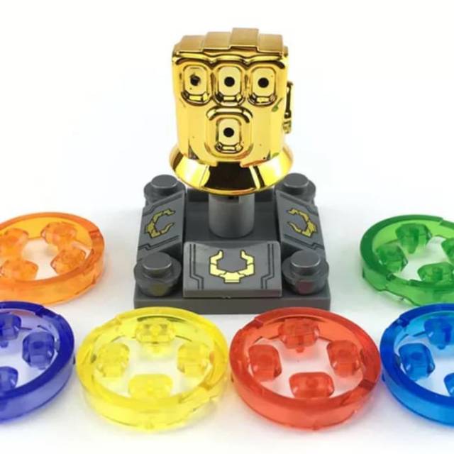 Lego Mô Hình Đồ Chơi Nhân Vật Thanos 1 / 24 Gems Infinity War Bootleg