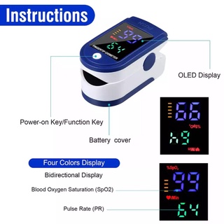 Máy Đo Nồng Độ Oxy Trong máu, Đo Nhịp Tim SP02