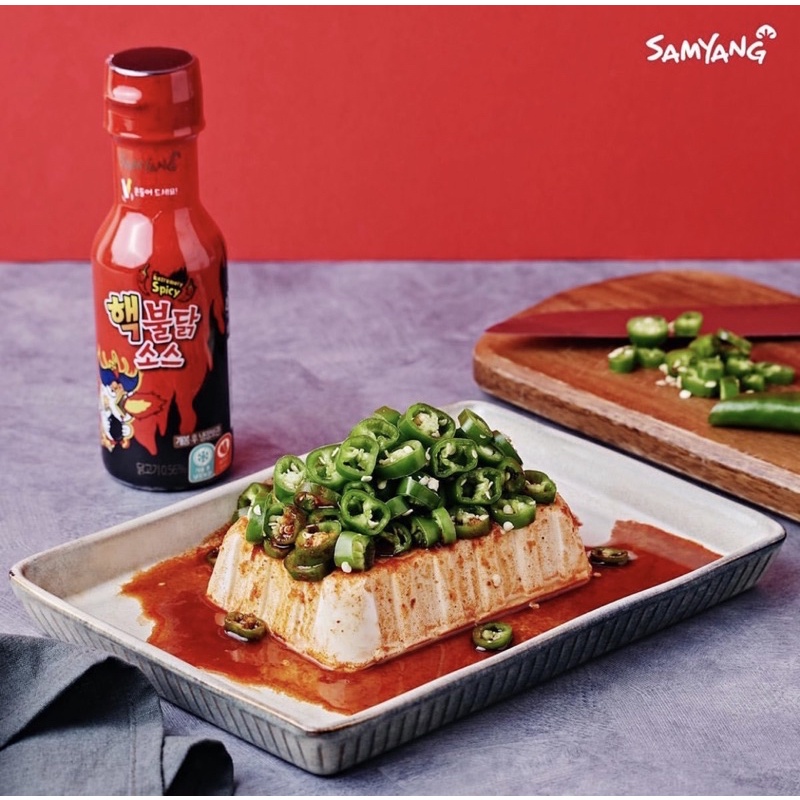 Sốt Chấm Vị Gà Cay Sam Yang Hot Chicken Flavor Sauce 200g (Product From Korea)