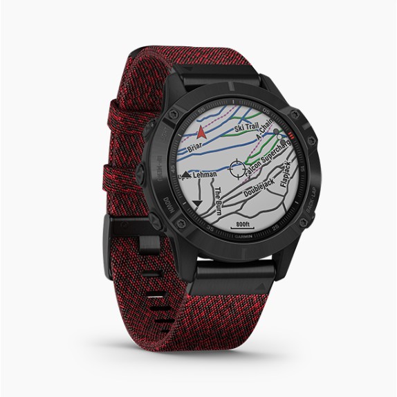 Vòng đeo tay theo dõi sức khỏe Garmin Fēnix 6 - Sapphire - Hàng Chính Hãng