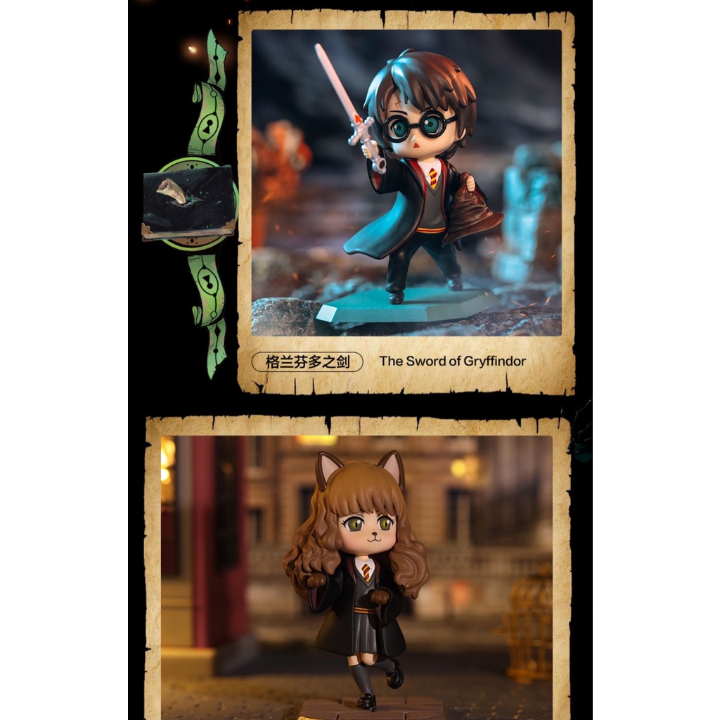 Mô Hình Búp Bê Popmart Phim Harry Potter Và Phòng Bí Mật Series Hộp Mù Dễ Thương