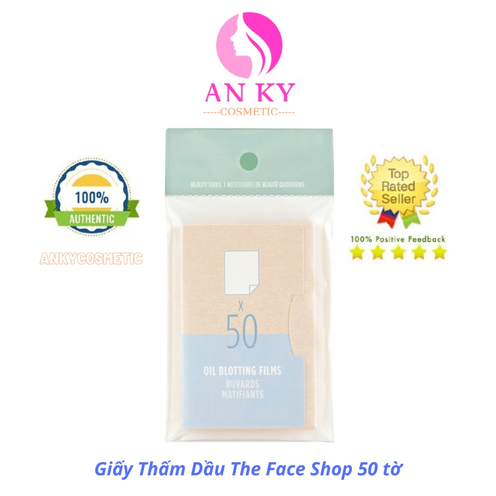 Giấy Thấm Dầu The Face Shop Daily Beauty Tools Oil Blotting Films TFS 50 tờ