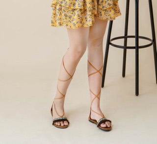 GIÀY SANDAL CỘT DÂY THỔ CẨM