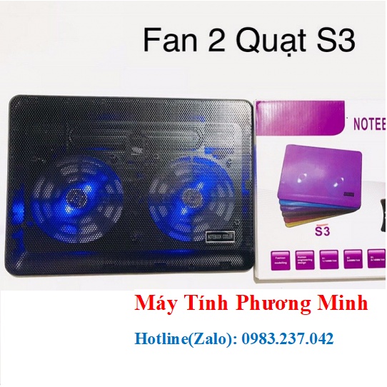 Đế Tản Nhiệt Laptop N139 (2 quạt chạy cực êm)