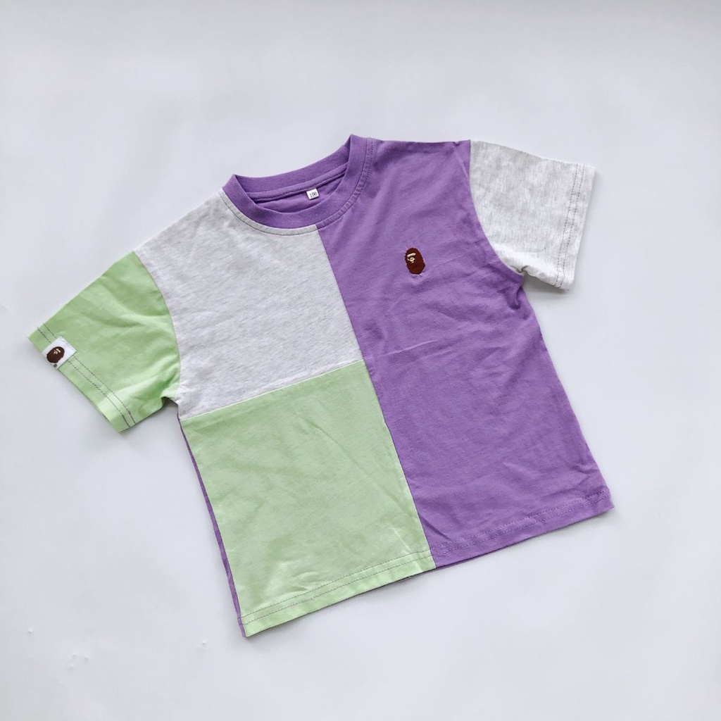 Áo Thun 100% Cotton Tay Ngắn Phong Cách Hàn Quốc Thời Trang Mùa Hè Hàng Mới 2022 Dành Cho Bé Trai