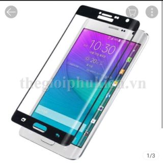 Dán kính cường lực full màn hình 4D cho sam sung note edge