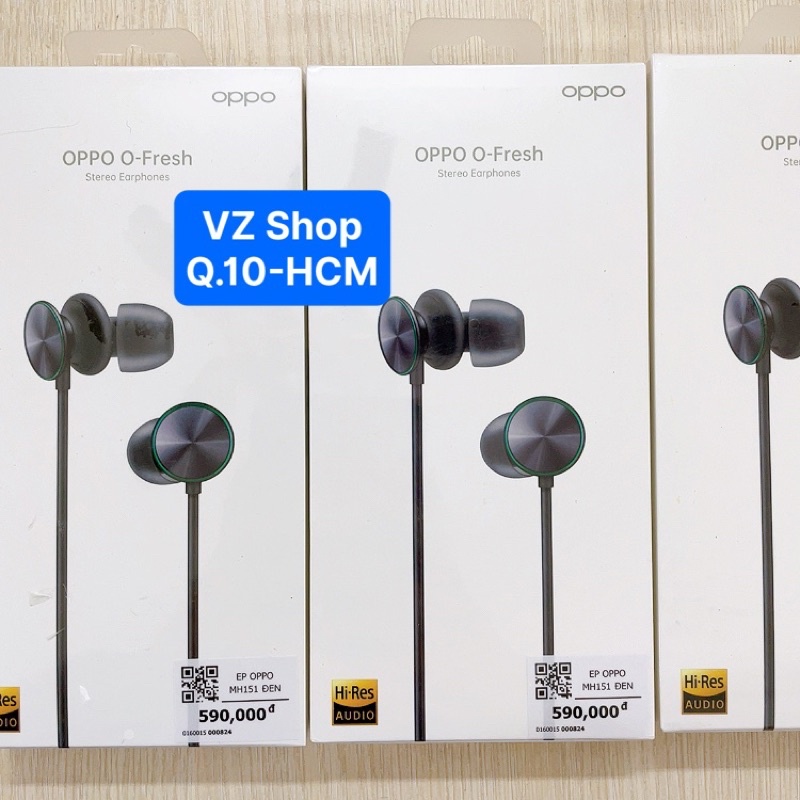 Chính hãng nguyên seal-Tai nghe nhét tai có dây Oppo O-Fresh MH151 bảo hành 1 tháng