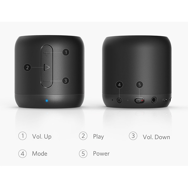 Loa Bluetooth Anker SoundCore Mini - A3101 Bluetooth 4.0 15h nghe nhạc liên tục - Huco Việt Nam