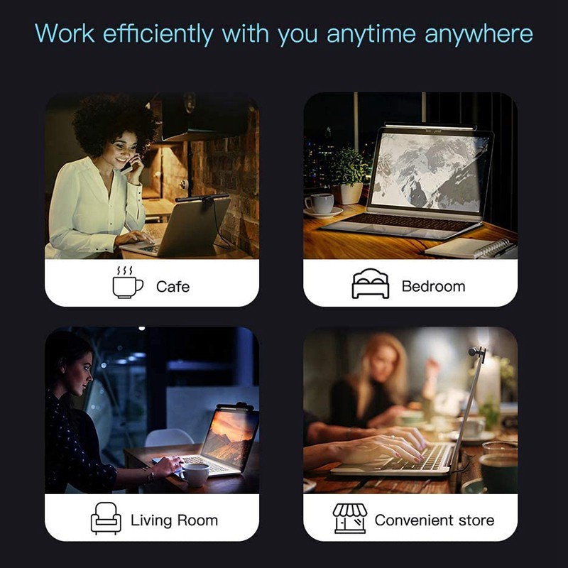 Thanh Đèn Led Chiếu Sáng Màn Hình Máy Tính / Usb Cho Laptop / Văn Phòng (O4) | BigBuy360 - bigbuy360.vn