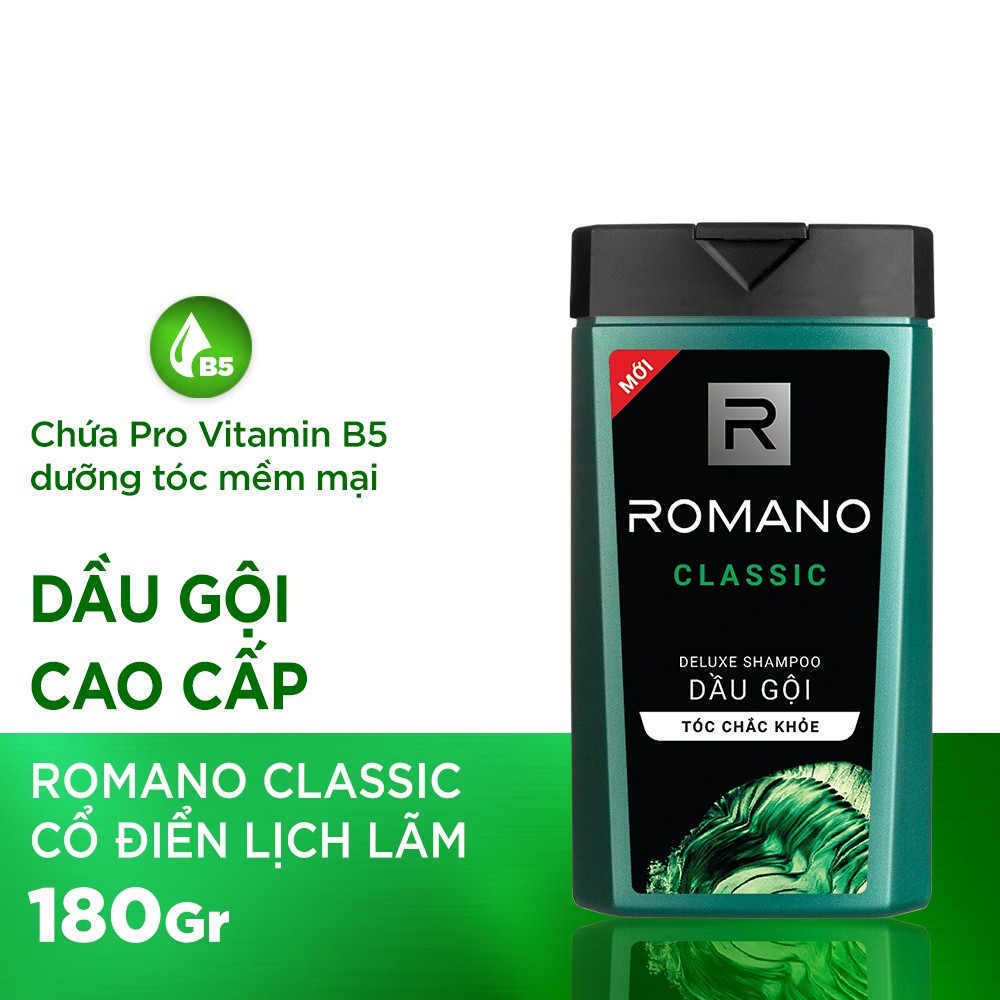 Dầu gội Romano hương nước hoa 180g