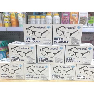 Giấy lau mắt kính , máy ảnh Visiomax 52 tờ loại bỏ bụi bẩn và làm sạch bề mặt hàng đức