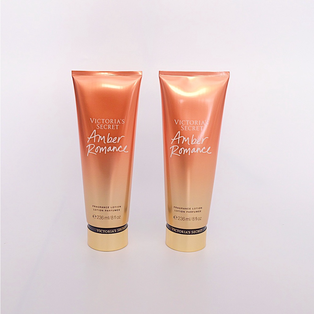 Dưỡng Thể và xịt thơm toàn thân Victoria’s Secret Fragrance Lotion Amber Romance 236ml