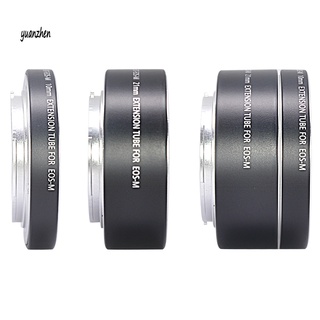 yzsxj_Auto Focus 10+21mm Macro Extension Tube Ring for Canon-EOS EF-M M M2 M3 M5 M6 M10 M50 M100 M200