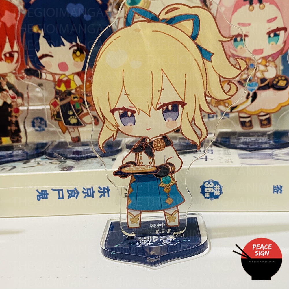 ( MINI - M1 ) Mô hình Standee GENSHIN IMPACT Sweets Paradise ver QUÁN ĂN game anime chibi mica trưng bày