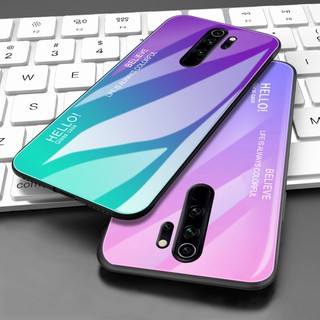 Ốp lưng tích hợp kính cường lực dành cho điện thoại Xiaomi Redmi Note 8/Note 8 Pro