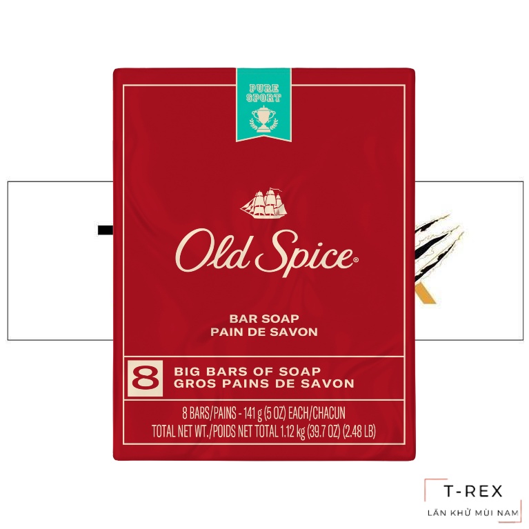[FREESHIP] Xà Bông Cục Old Spice PURE SPORT 143Gr