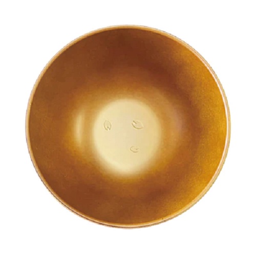 Daiso Chén Súp Yamanaka-Nuri 11Cm Soup Bowl.A Wood Grain Pattern With Sakura Engraving