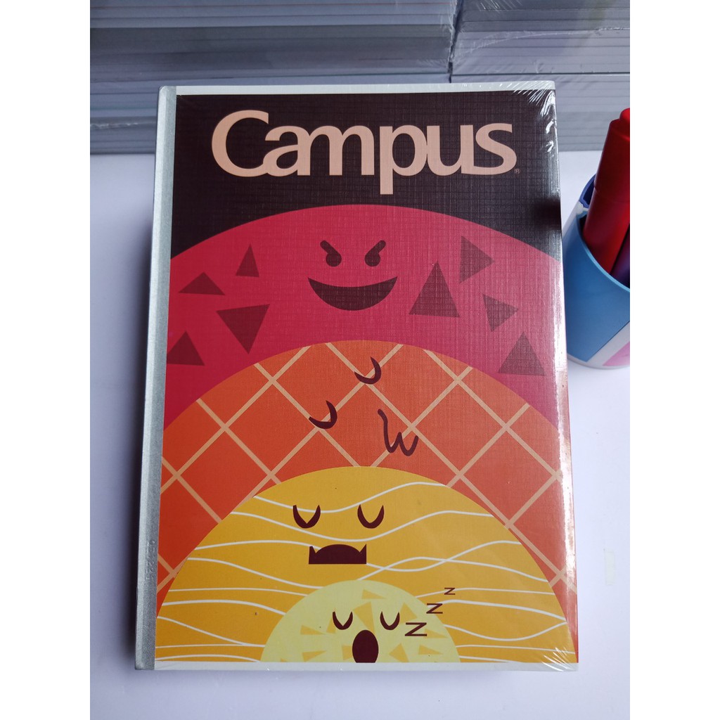 [Mã LIFEBOOK2 giảm 10% đơn 0Đ] Vở Campus có chấm EARTH 200 trang - Mua 5 tặng 1