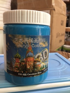 Màu Acrylic 3D vẽ tường 500ml