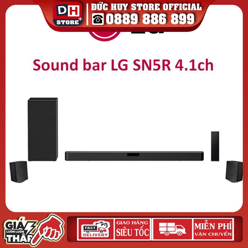 Loa thanh Soundbar LG 4.1 SN5R (520W)