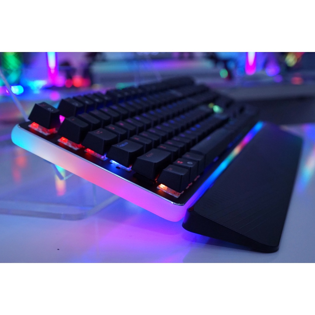 [Mã 1010ELHA1000K1 giảm 8% đơn 3TR] BÀN PHÍM CƠ GAMING ROYAL KLUDGE RK918, RK919 PRO PHIÊN BẢN 2021 LED RGB KÈM KÊ TAY