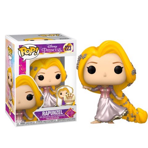 Đồ chơi mô hình funko pop 223 Rapunzel (Dancing) Gold with Pin - Disney