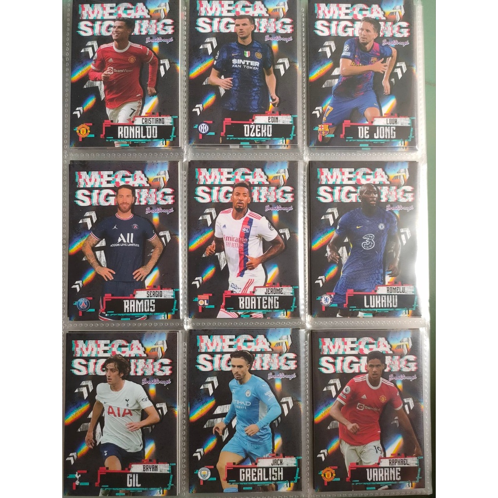 Thẻ cầu thủ bóng đá SKY BRTH SIGNING 2022 | Ronaldo Messi Griezmann Hakimi Sancho Buffon Ramos Vlahovic Grealish Agüero