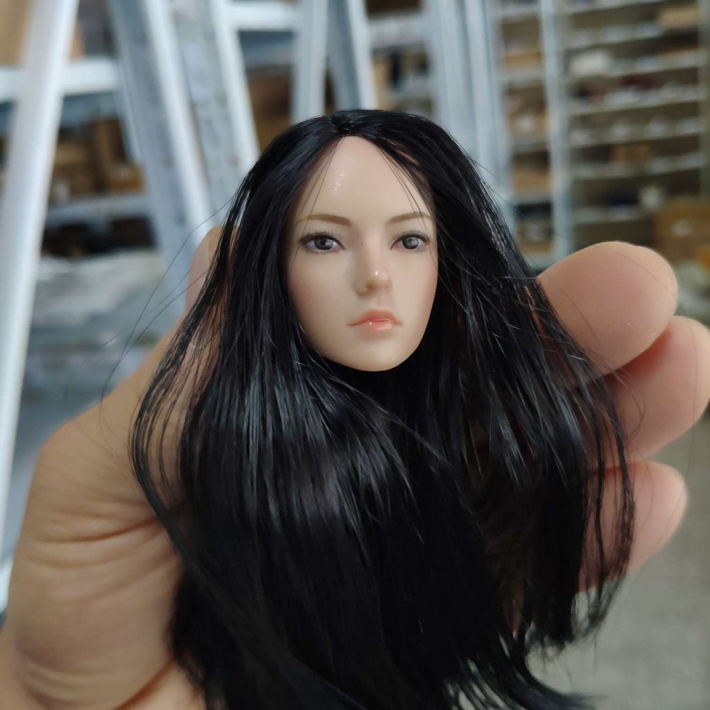 Đầu mô hình nữ SUPER DUCK SDH002 B 1/6 12"