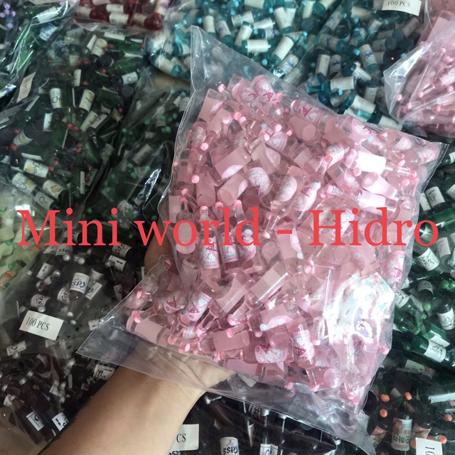 Combo Mô hình chai rượu trái cây hàn quốc mini trang trí nhà búp bê