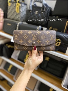 [ẢNH THẬT] - Ví lv cúc bấm dáng dài ko box