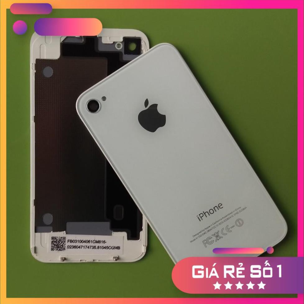 Sale giá rẻ Free ship  Nắp lưng zin dành cho Iphone 4 White