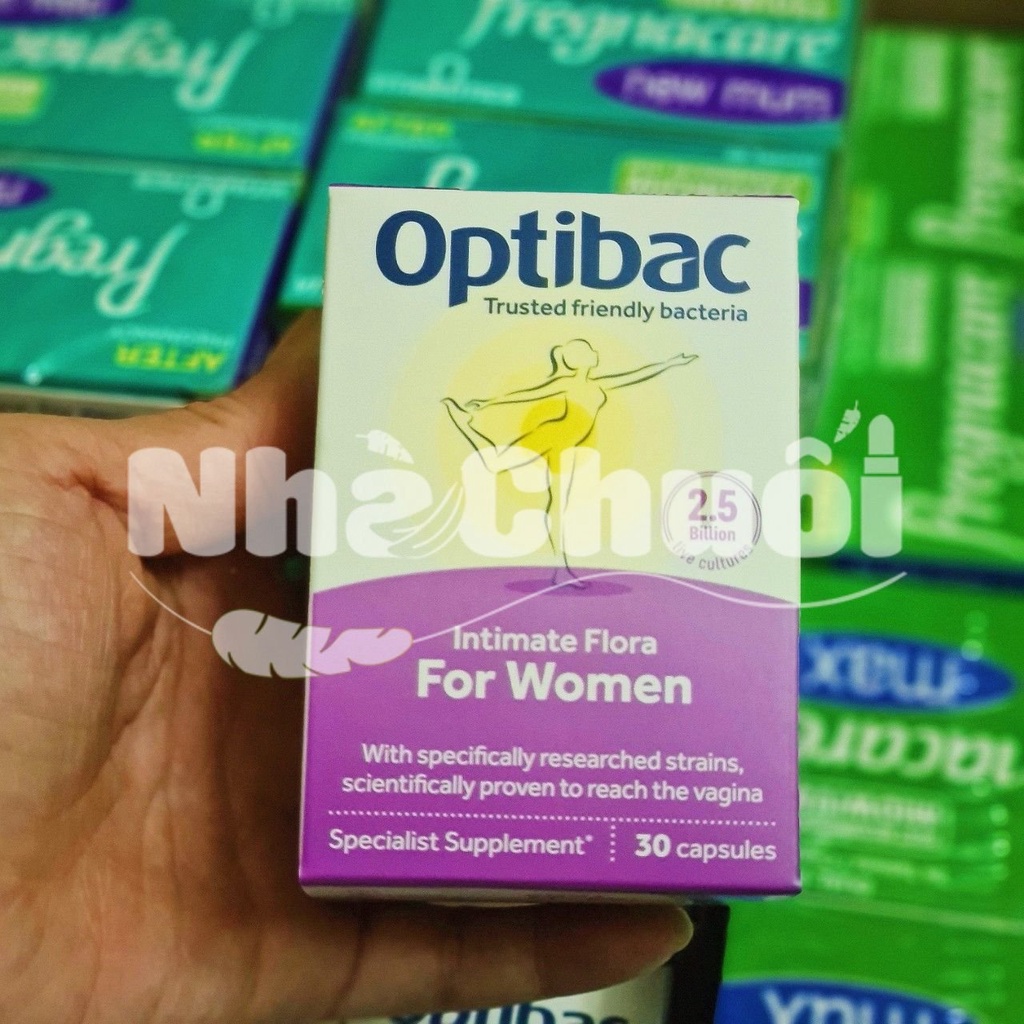 Men vi sinh optibac tím for women 30v - ảnh sản phẩm 5